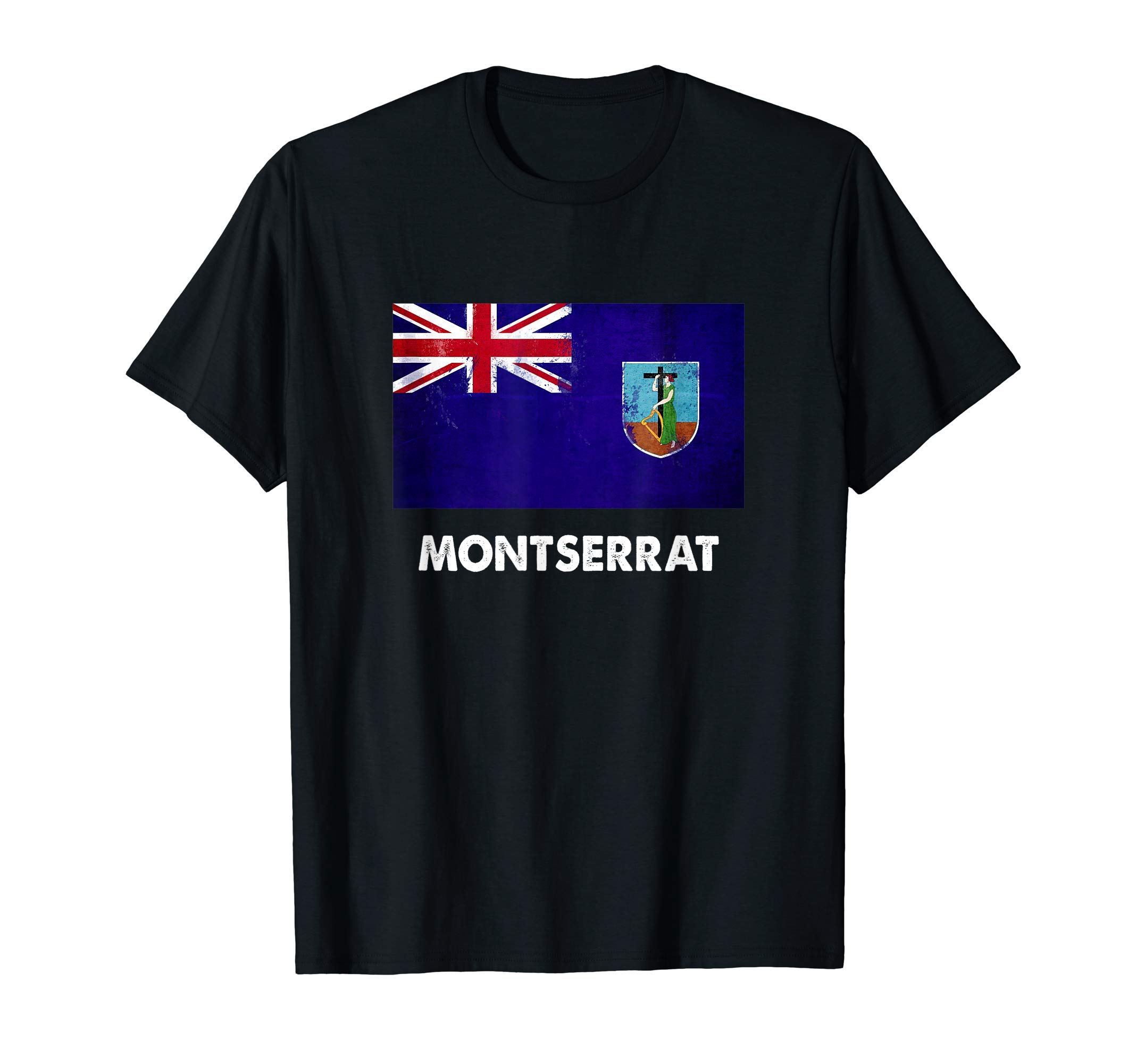 Montserrat Flag Shirt | Montserratian T-Shirt