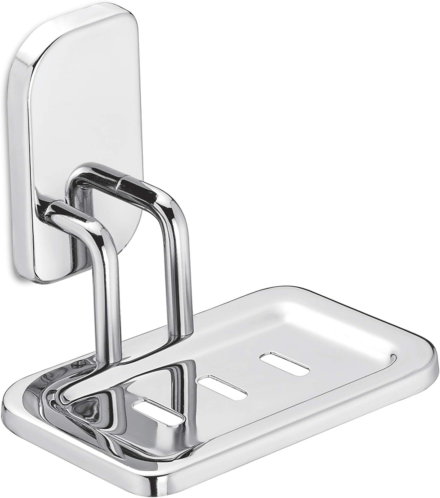 Dazzle High Quality Stainless Steel Soap Dish Holder / Soap Case (Silverish)-DG308