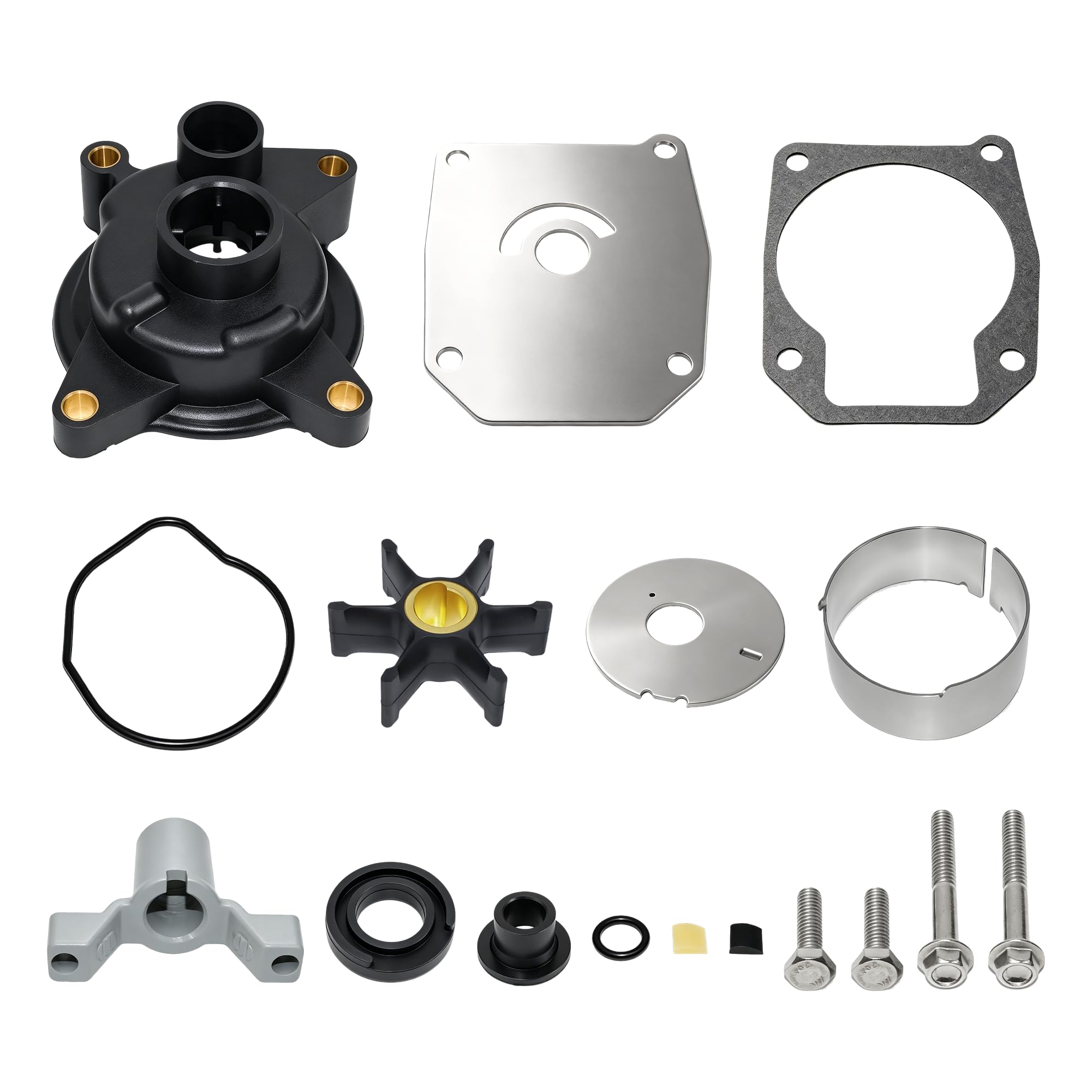 MARKGOO Water Pump Repair Kit 439077 Fits Johnson Evinrude 35-60HP Outboard