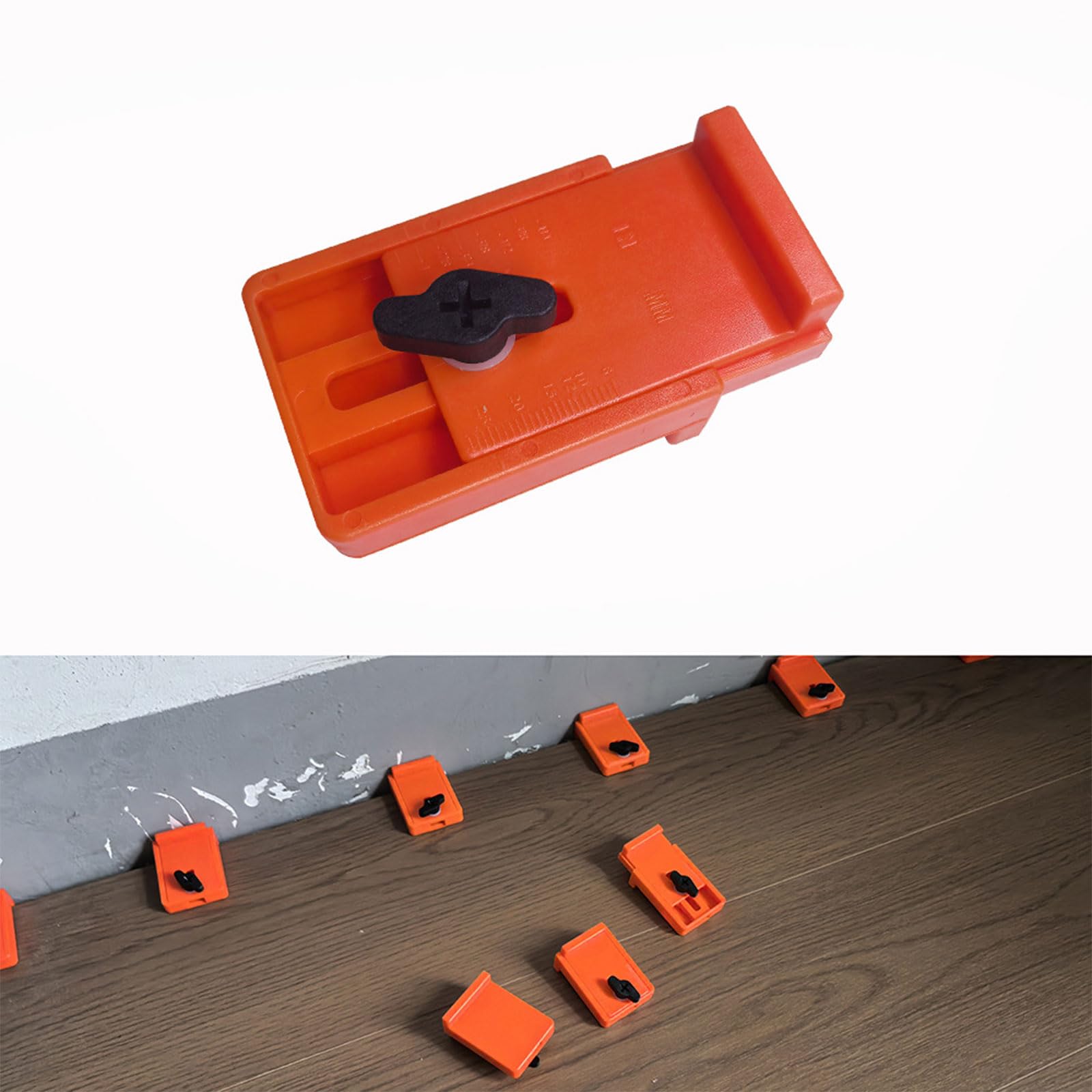 Cuñas ajustables de plástico reutilizables para azulejos de cerámica, espaciadores niveladores de fácil instalación para instalación de suelos de madera