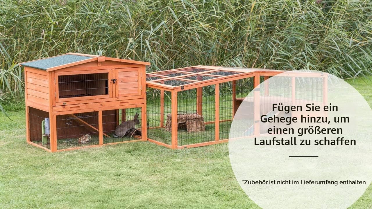 Trixie 62285 natura Freilaufgehege XL, 233 × 79 × 116 cm