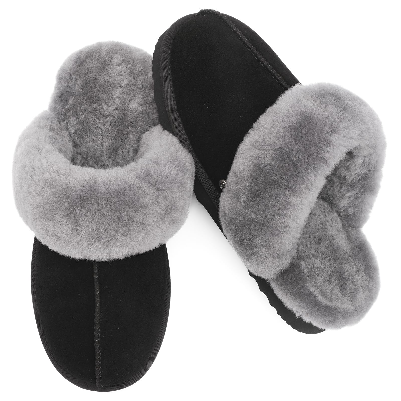 Parfeying Women's Shearling Slippers