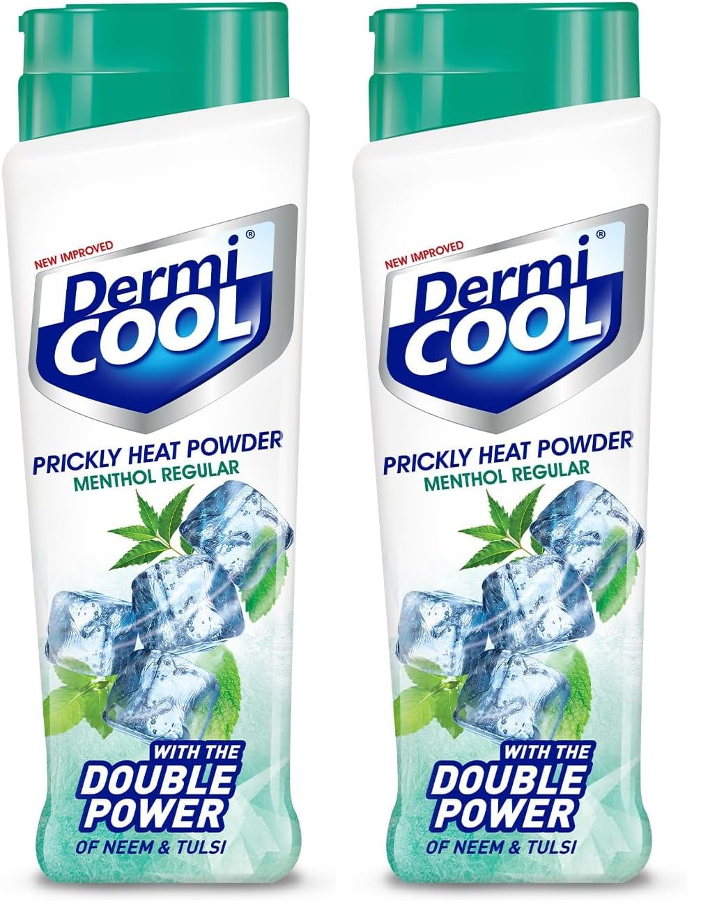 Dermi Cool Menthol Regular Prickly Heat Powder 400g (Pack of 2)-image-39