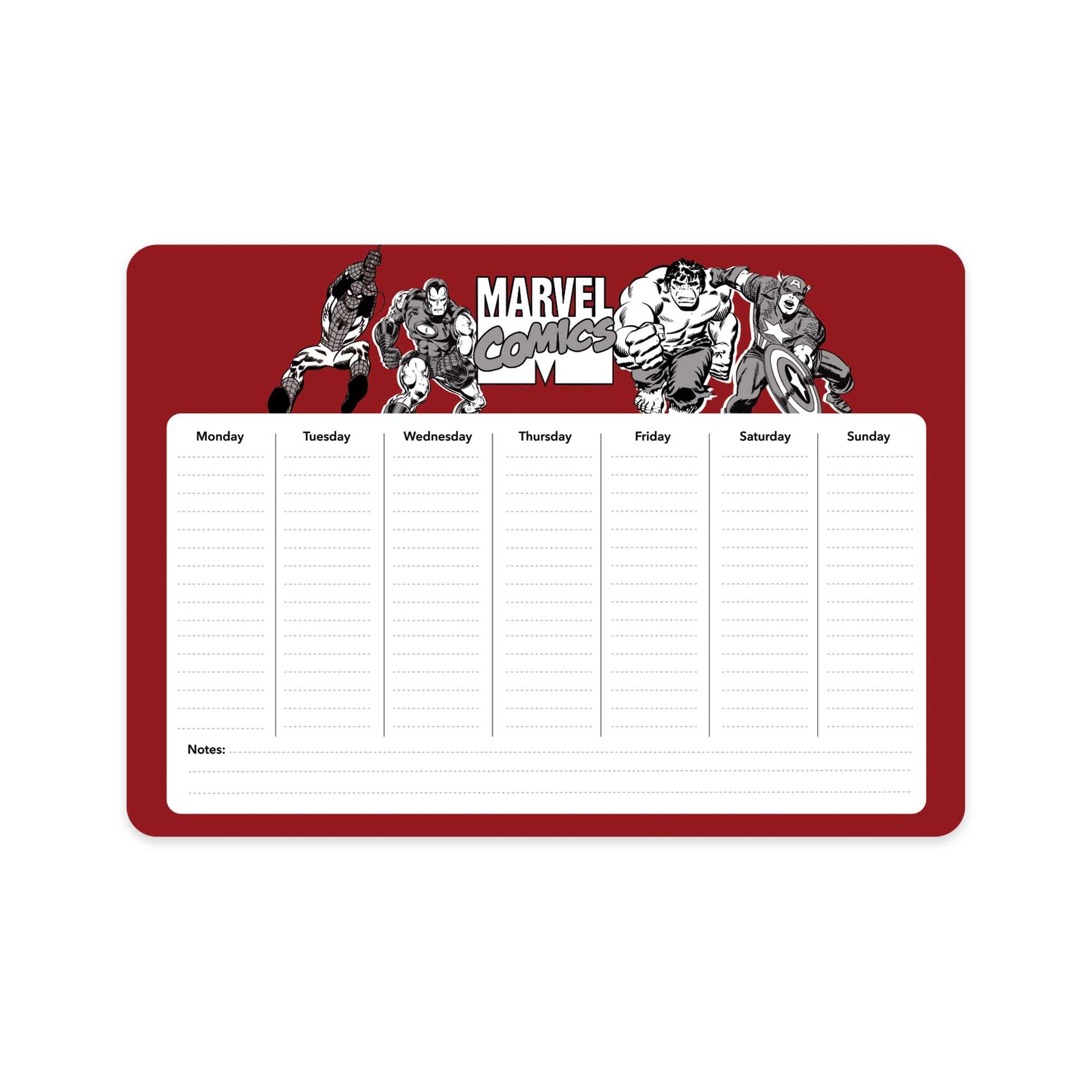 Keskin Color Marvel 17x24 Haftalık Planner Blok