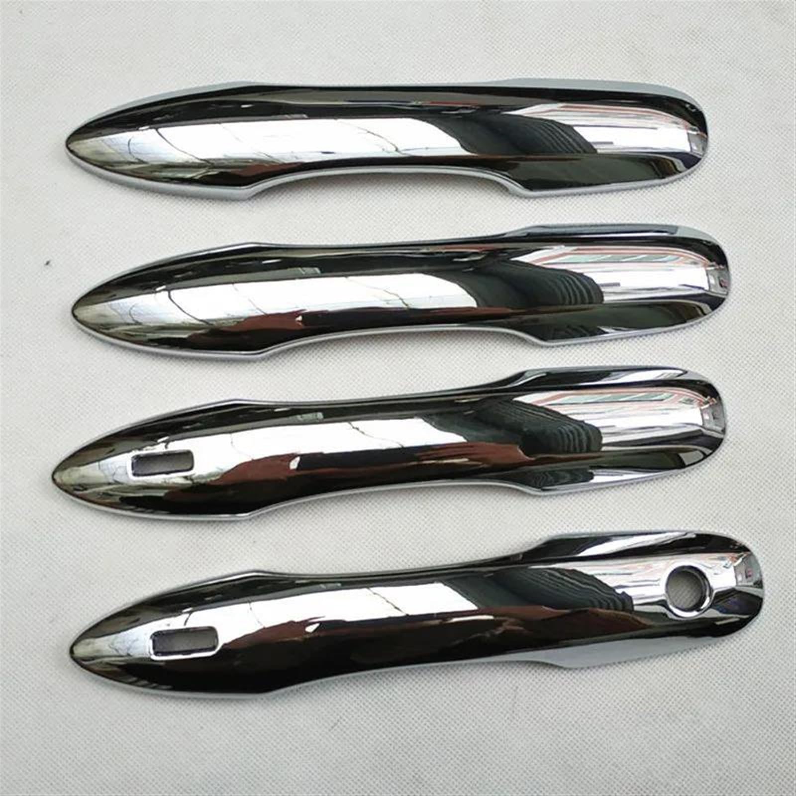 CSSPDM Door Handle Cover Trim Plastic Chrome Imitation for Toyota for Corolla for Cross 2020-2023 Carbon Fiber Accessories(B)