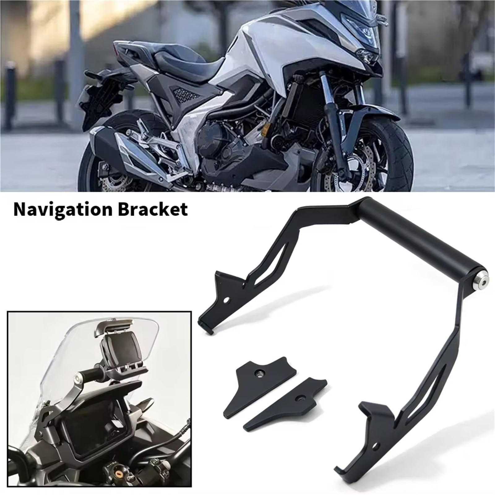 Soporte Móvil Moto para NC750X para NC para 750X 2025 2026 Soporte De Navegación para Motocicleta Montaje Teléfono Accesorio Modificado
