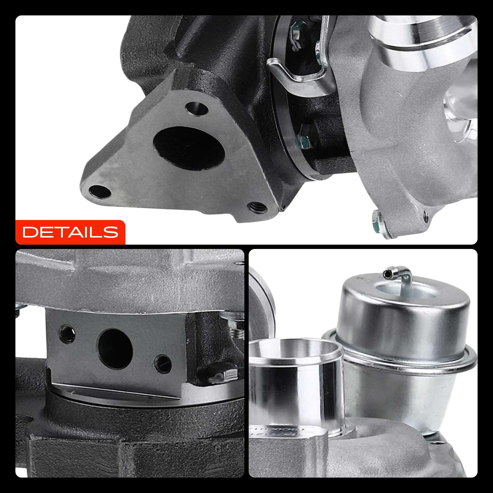 Frankberg Turbocompressore 8200889694 | Compatibile con: Scatola Kubistar X76, Logan I Estate KS, Logan I LS, Grand Scénic III JZ0/1, Clio III Grandtour KR0/1