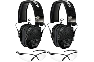 Walkers Razor Patriot Series Hi-Gain Omnidirectional Microphone Adjustable Range Shooting Hunting Hearing...