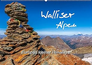 Walliser Alpen – Europas »kleiner« HimalayaCH-Version (Wandkalender 2022 DIN A2 quer)