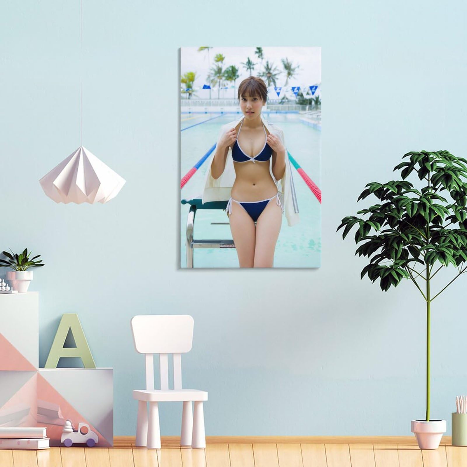 Amazon.co.jp: 佐野ひなこ ポスター装飾画写真12 キャンバスアート