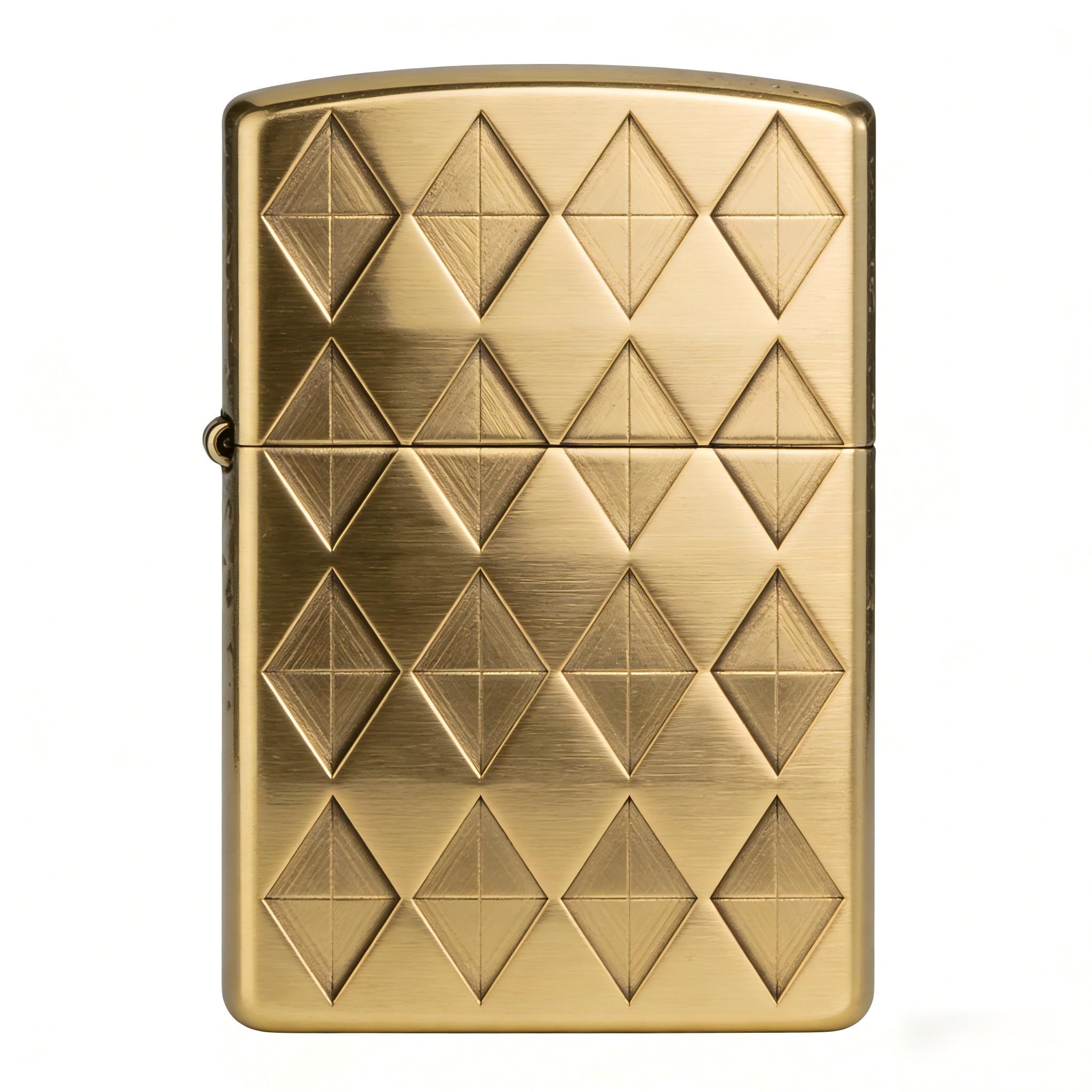 Vintage Gold Kerosene Lighter Cool Windproof Soft Flame Brass Trench Lighter Fluid Refillable for Men Dad Husband Gift (B)