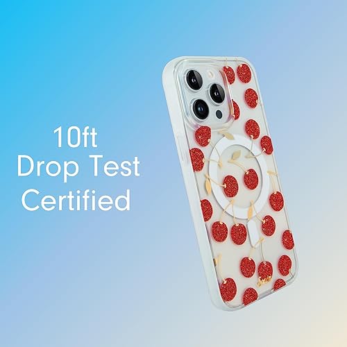 Miniatura 2 de Sonix Funda para iPhone 14 Pro Max Compatible con MagSafe Probada contra caídas de 10 pies Cereza en la parte superior