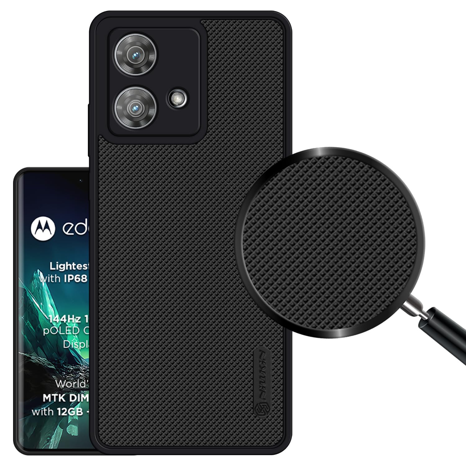 VIDO Super Frosted Raised Camera Protect Soft Back Case Cover for Motorola Moto Edge 40 Neo 5G (B0CM3L1FWJ) Amazon Price History, Amazon Price Tracker