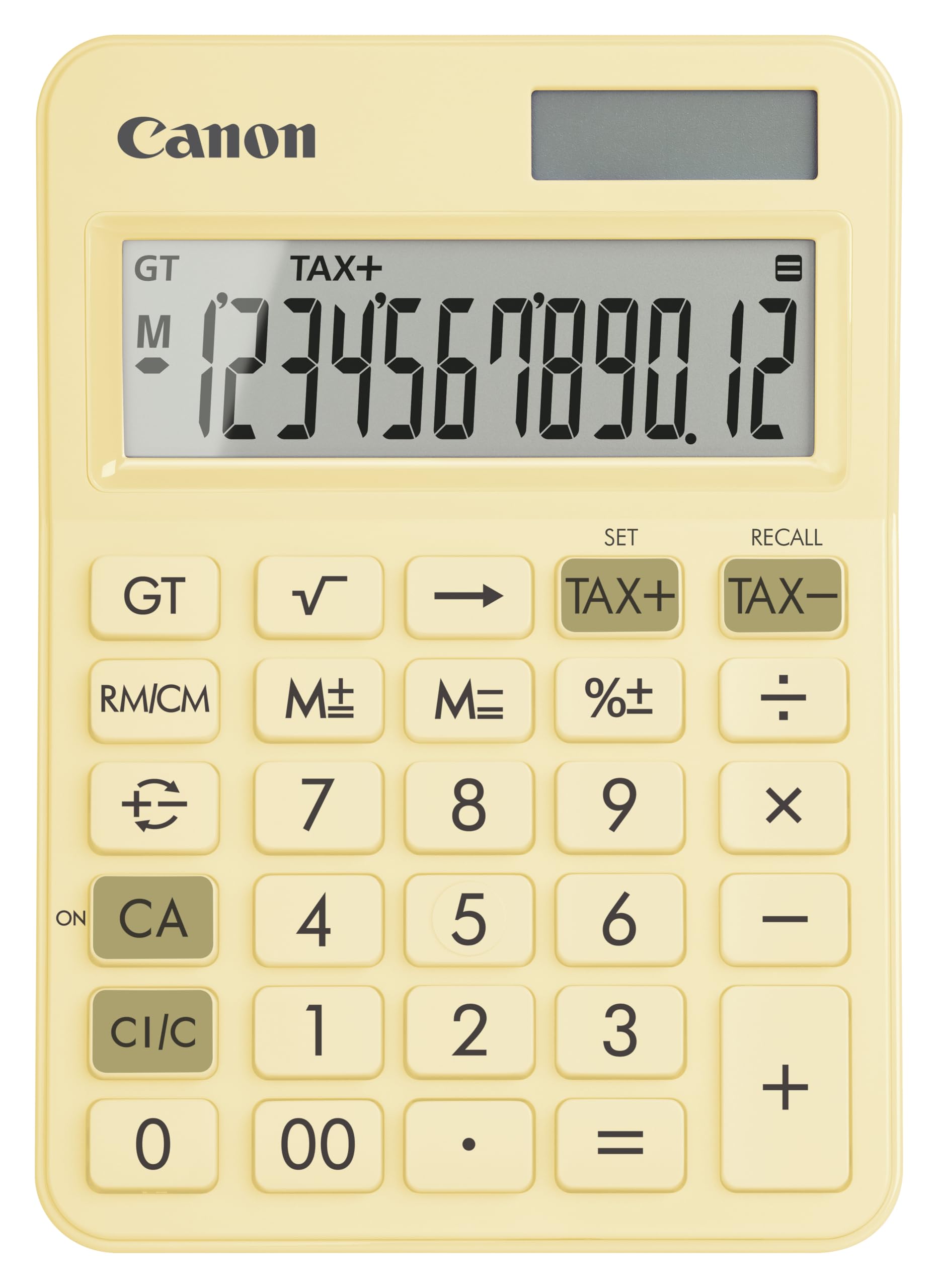 Calculadora canon sobremesa ls - 125kb - pyl emea hb 12 digitos amarillo