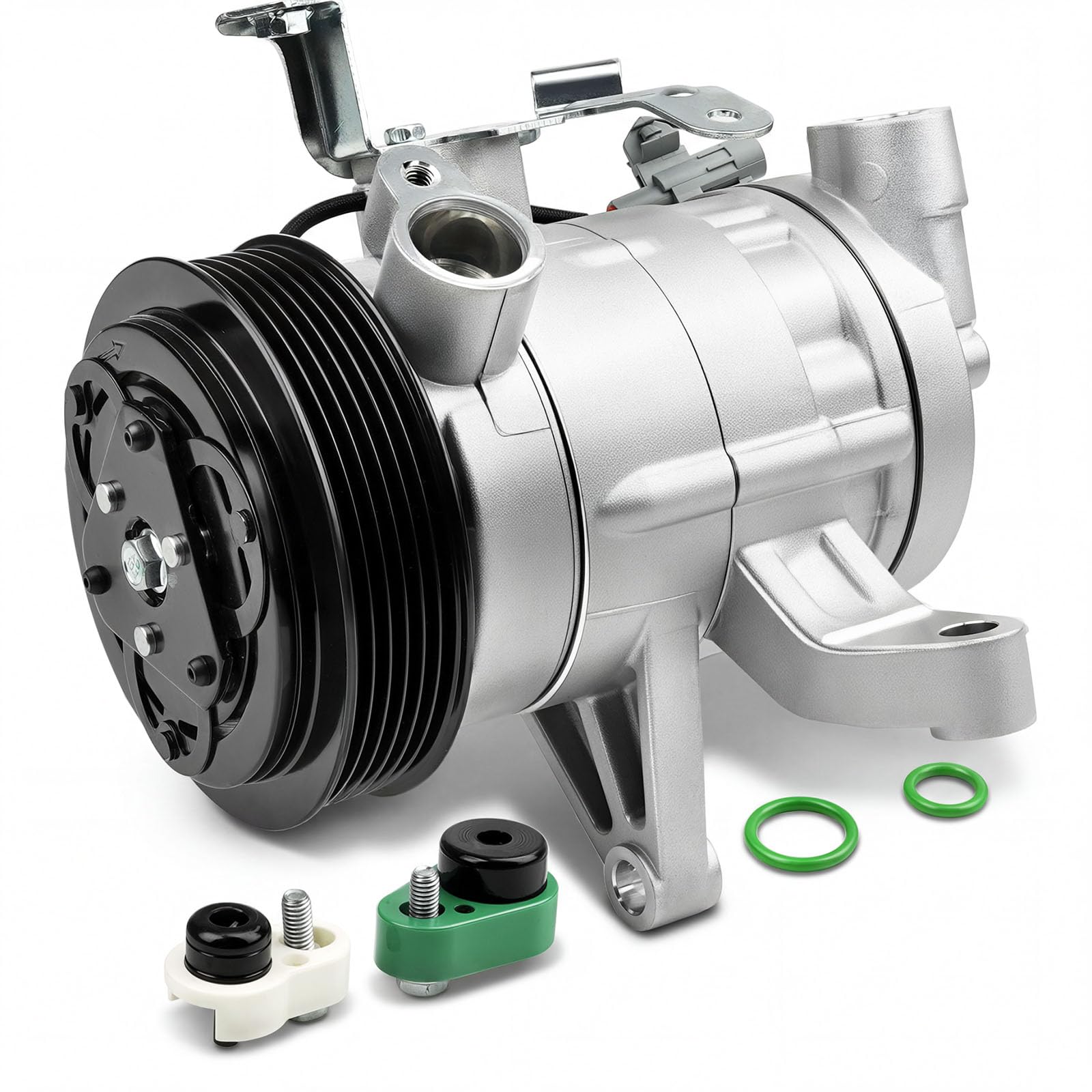 Photo 1 of AC Compressor Compatible with Subaru Crosstrek 2016-2017 2.0L,Forester 2014-2018 2.0/2.5L,Impreza 2012-2016 2.0L,XV Crosstrek 2013-2015 2.0 Replacement for 73111FJ000
