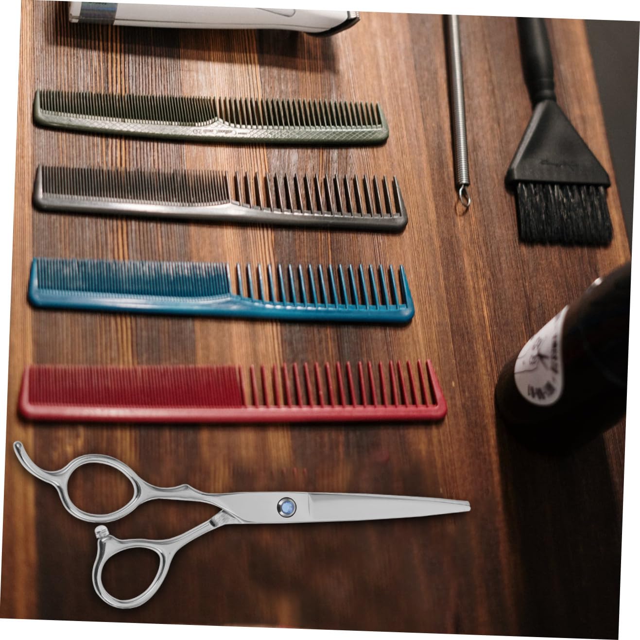 Ciseaux de Coiffure pour Gauchers 6 Pouces en Acier Inoxydable 2 Pièces