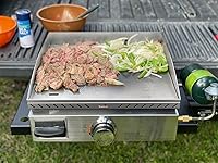 Vista 7 de Stanbroil Griddle Top for Blackstone 17" Tabletop Grill with Front Grease System, Stainless Steel Griddle Replacement Top for Blackstone 1650 1867