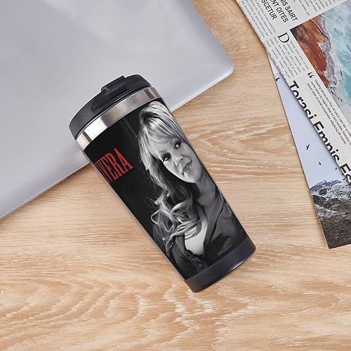 Miniatura 5 de Jenni Music And Rivera - Vaso térmico de acero inoxidable con aislamiento al vacío para exteriores