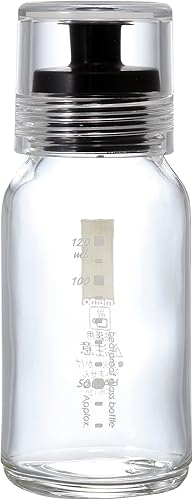 Hario Botella de aderezo, Pull-Top, 4.1 fl oz, Negro