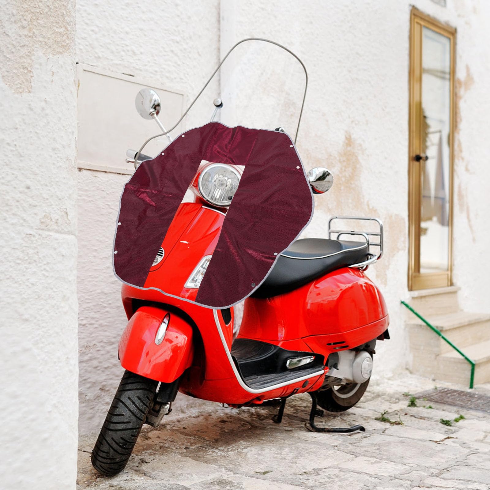 SMASOLO Cubierta Material Oxford y Pvc para Panel de Scooter Eléctrico Resistente Lluvia Funda Protectora para Pantalla y Control , Adecuado para Uso al Aire Libre