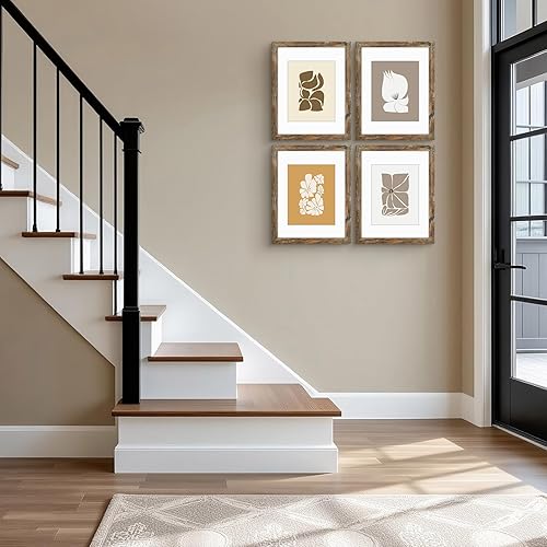 Vista 28 de Frametory, Los marcos de 16 x 20 pulgadas muestran imágenes de 11 x 14 pulgadas con paspartú o fotos de 16 x 20 pulgadas sin paspartú, vidrio Plata