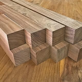 Walnut Wood Turning Blanks 6pcs - 2" x 2" x 18"
