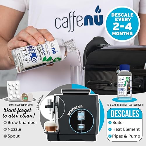 Miniatura 6 de Solución universal de descalcificación para máquina de café. Líquido descalcificador para máquina de café 4 usos. Kit descalcificador. Parte de tu
