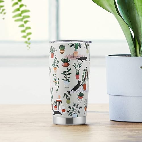 Miniatura 4 de Regalos para amantes de las plantas y los gatos, amantes de las plantas, regalos para mujeres, amantes de los gatos y las plantas, regalos para