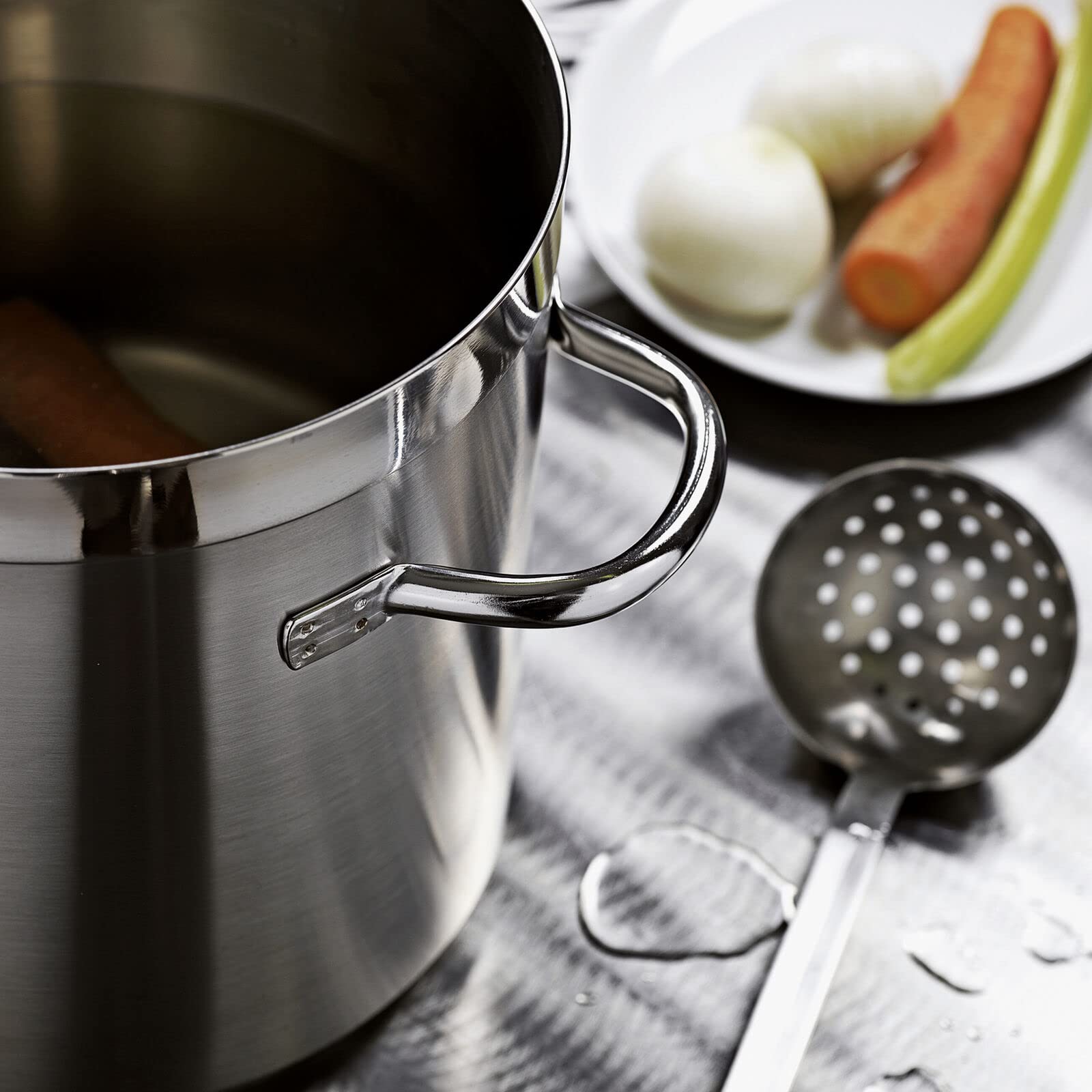 Paderno - Mini pentola bassa monoporzione alluminio - Italian Cooking Store