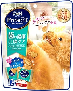 (批量购买)日本宠物食品 组合 礼物 狗 零食 牙齿健康和口臭护理 36g 【×15】