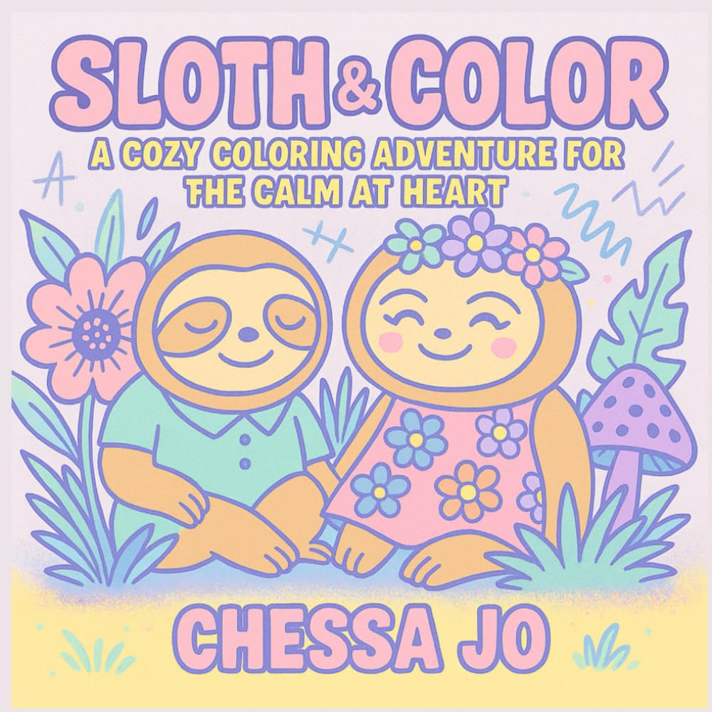 Sloth & Color: A Cozy Coloring Adventure for the Calm at Heart