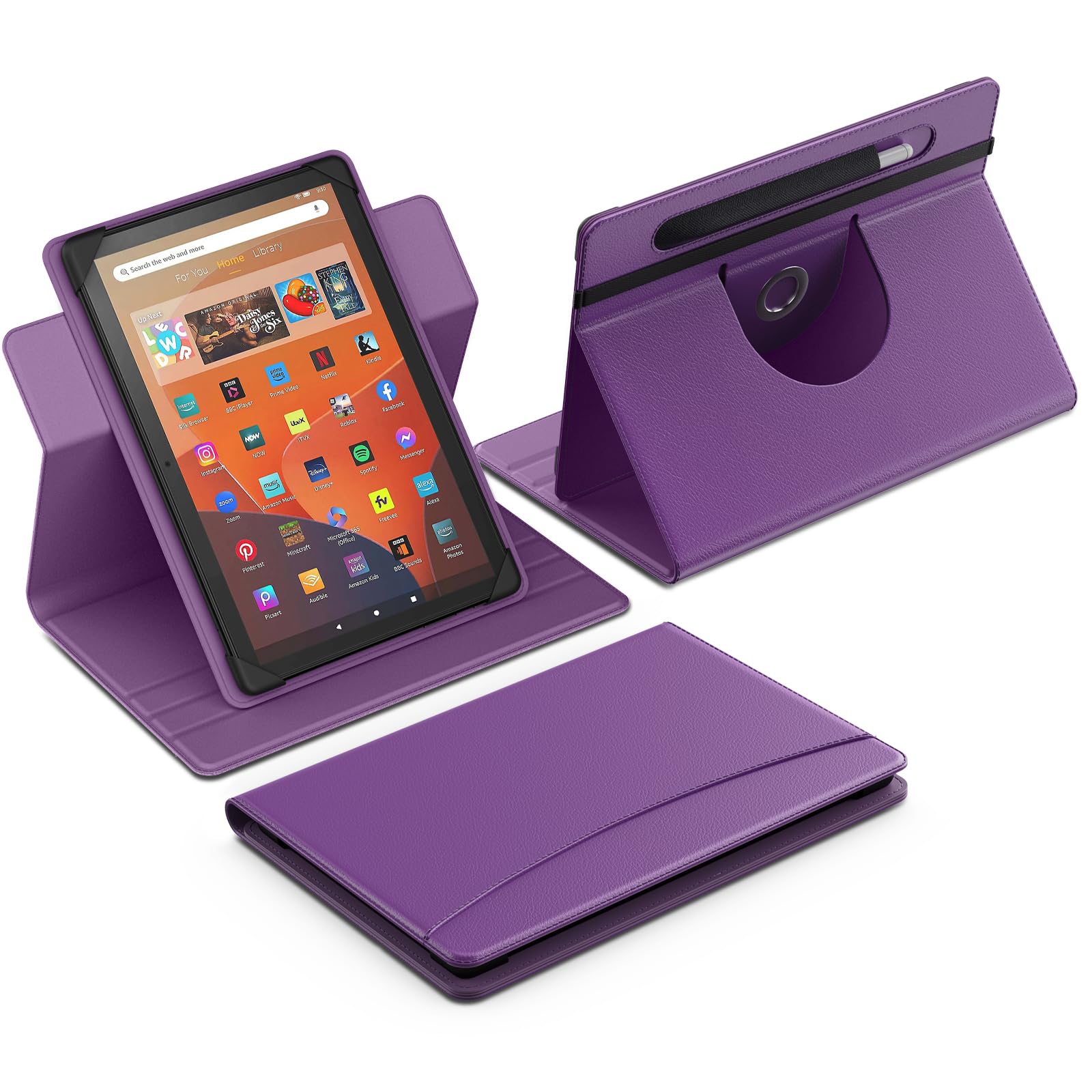 MoKo for Universal 10.1 inch Android Tablet Case with Pen Holder