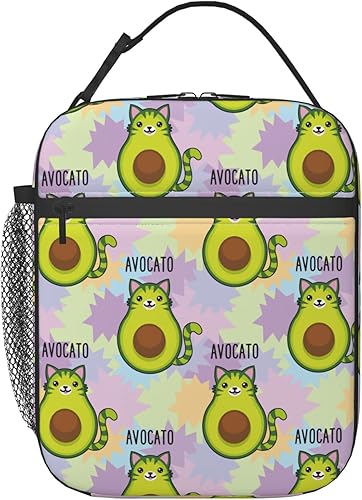 Miniatura 19 de Bolsa de almuerzo aislada con controlador de videojuegos, lonchera reutilizable, bolsa de almuerzo portátil para mujeres, hombres y niños