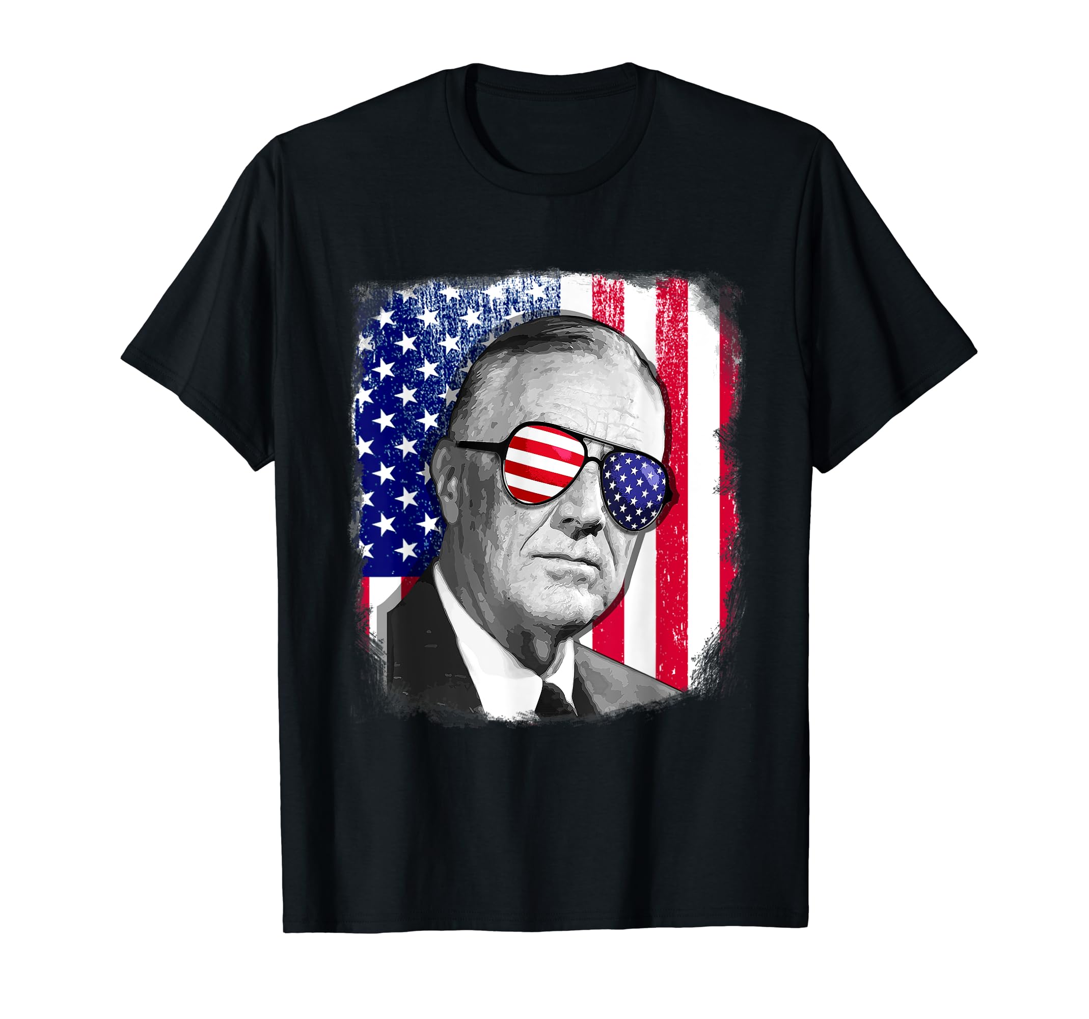 Franklin D Roosevelt on Independence dayFranklin D Roosevelt US flag shirt 4th of July