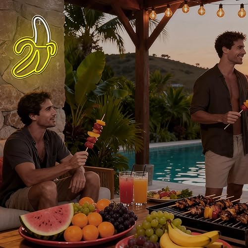 Miniatura 9 de Señales de neón de plátano, luces de neón LED, luces decorativas de arte en la pared, luces de neón para la pared de la habitación, dormitorio de