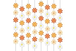 Daisy Groovy Boho Party Banners Daisy Garland Kit Daisy Hanging Swirl Daisy...