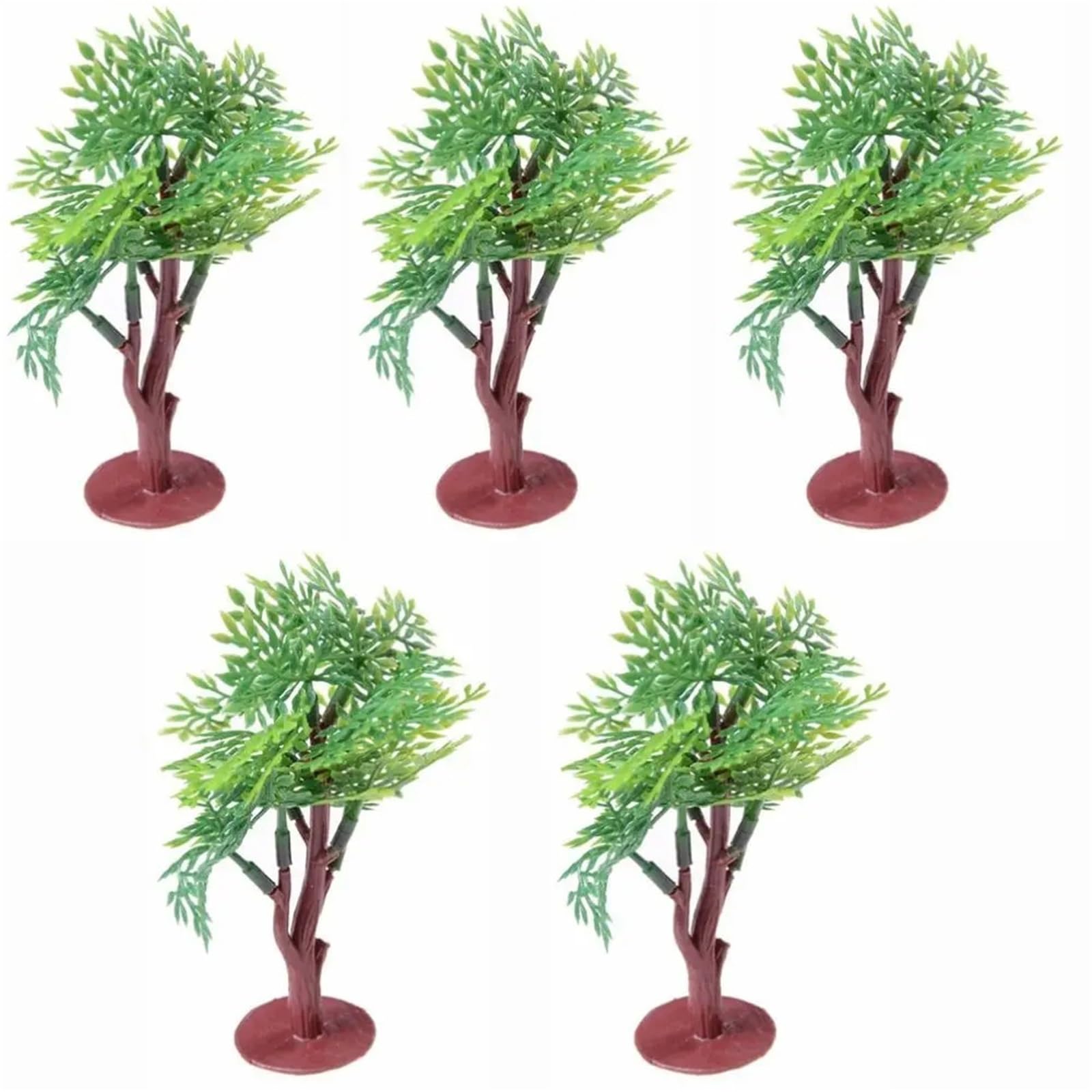 DUNSBY Model Trees 10cm Artificial Tree Scenery Layout Landscape Model Trees Home Decoration Collection Miniature Fake