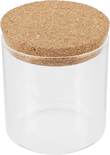 Miniatura 5 de Alipis 2 tarros de vidrio superpuestos, recipientes de harina, recipientes sellados para almacenamiento de alimentos, tarros de vidrio con tapas,