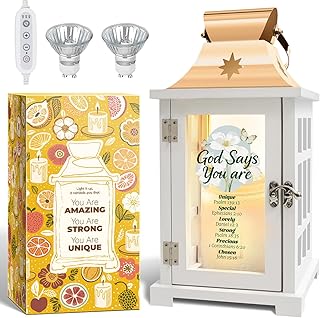 Christian Gifts for Women Birthday, Candle Warmer Lamp with Timer Dimmer...