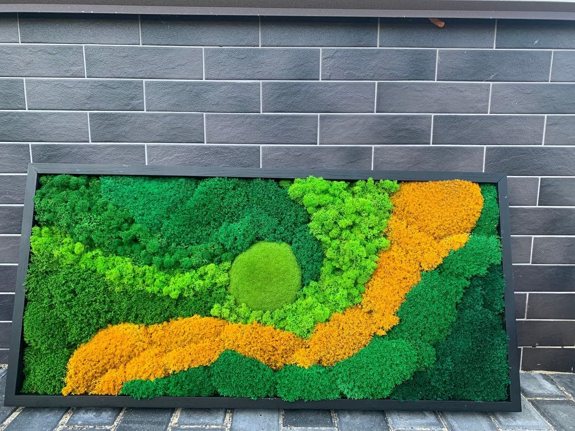 Large Moss Art