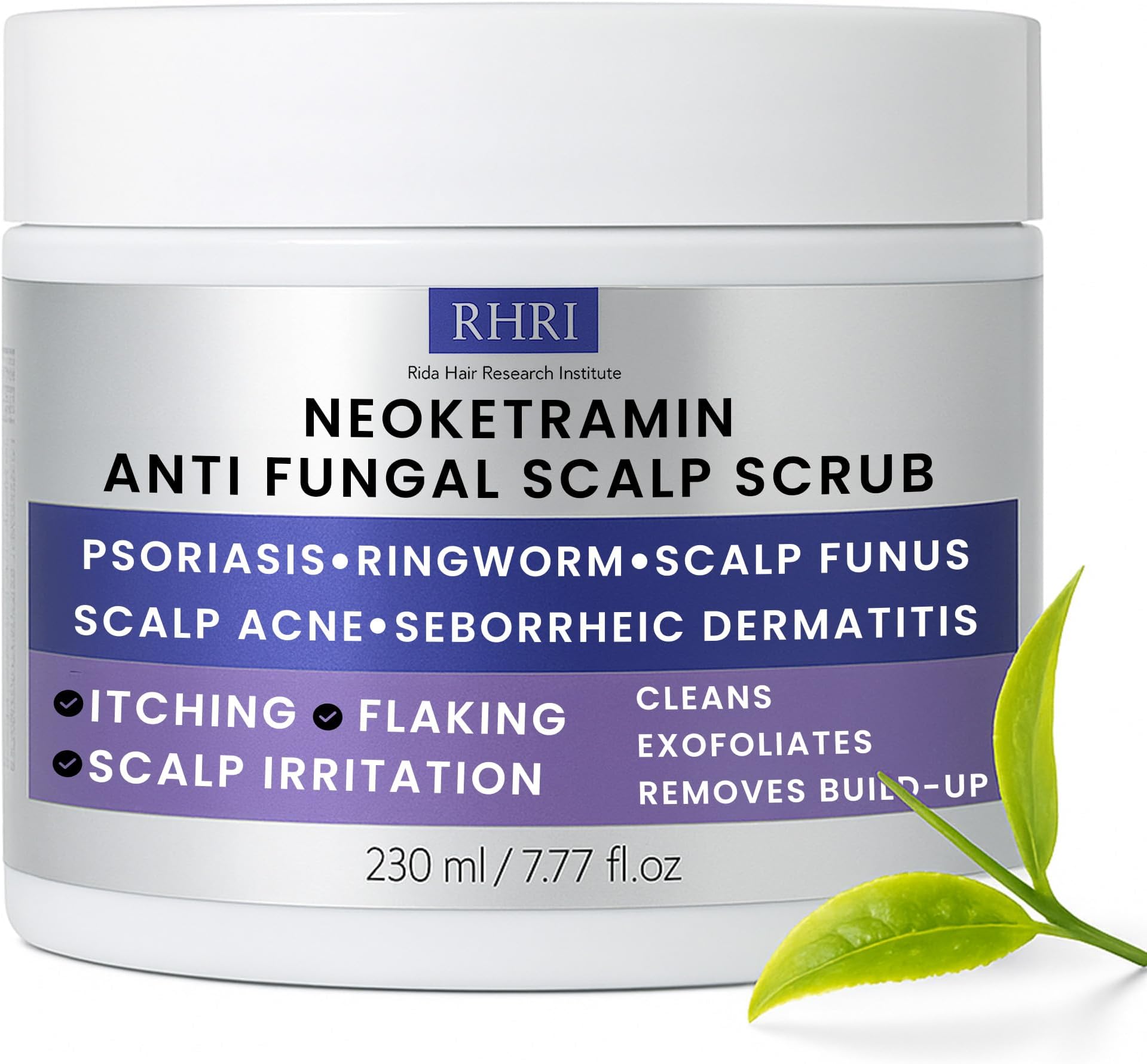 Anti Fungal Scrub for Men & Women | Anti Dandruff, Medicated, Folliculitis Scrub for Dry Scalp, Psoriasis, Ringworm | for Itchy, Flaky & Irritated Scalp
