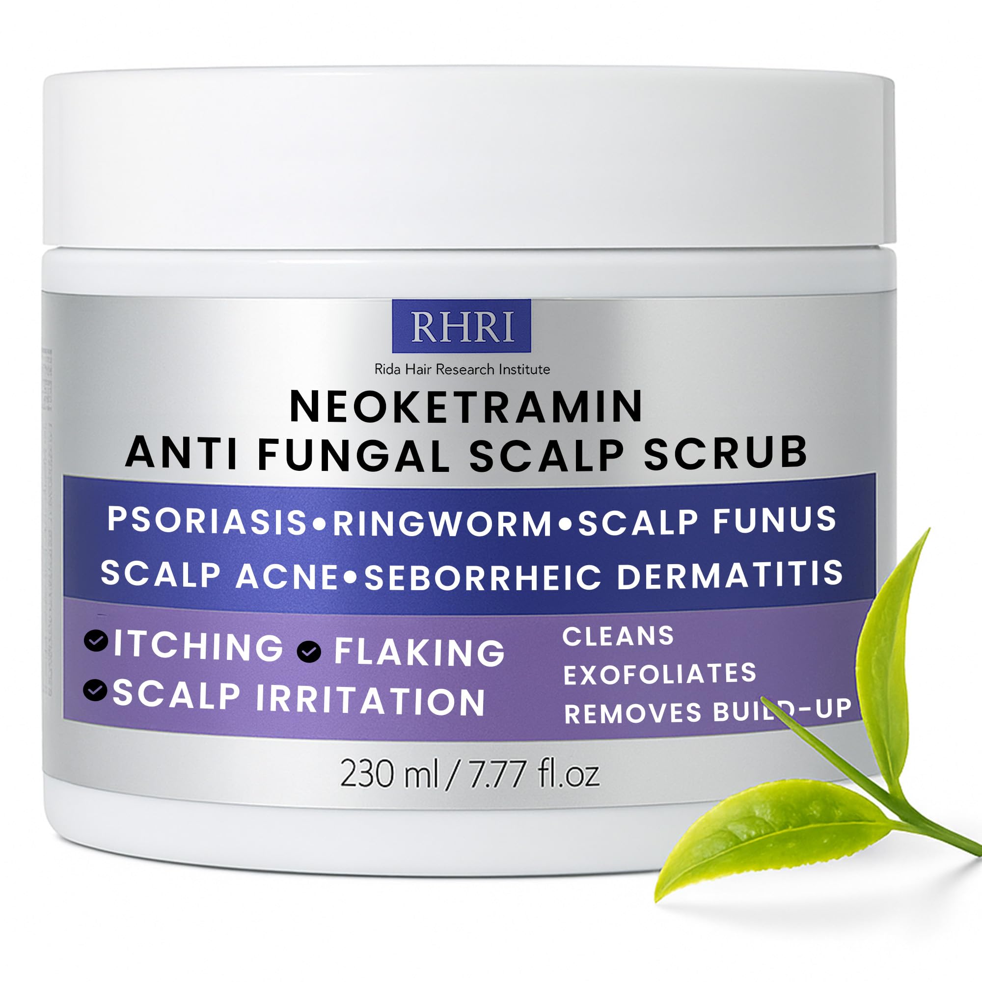 Anti Fungal Scrub for Men & Women | Anti Dandruff, Medicated, Folliculitis Scrub for Dry Scalp, Psoriasis, Ringworm | for Itchy, Flaky & Irritated Scalp