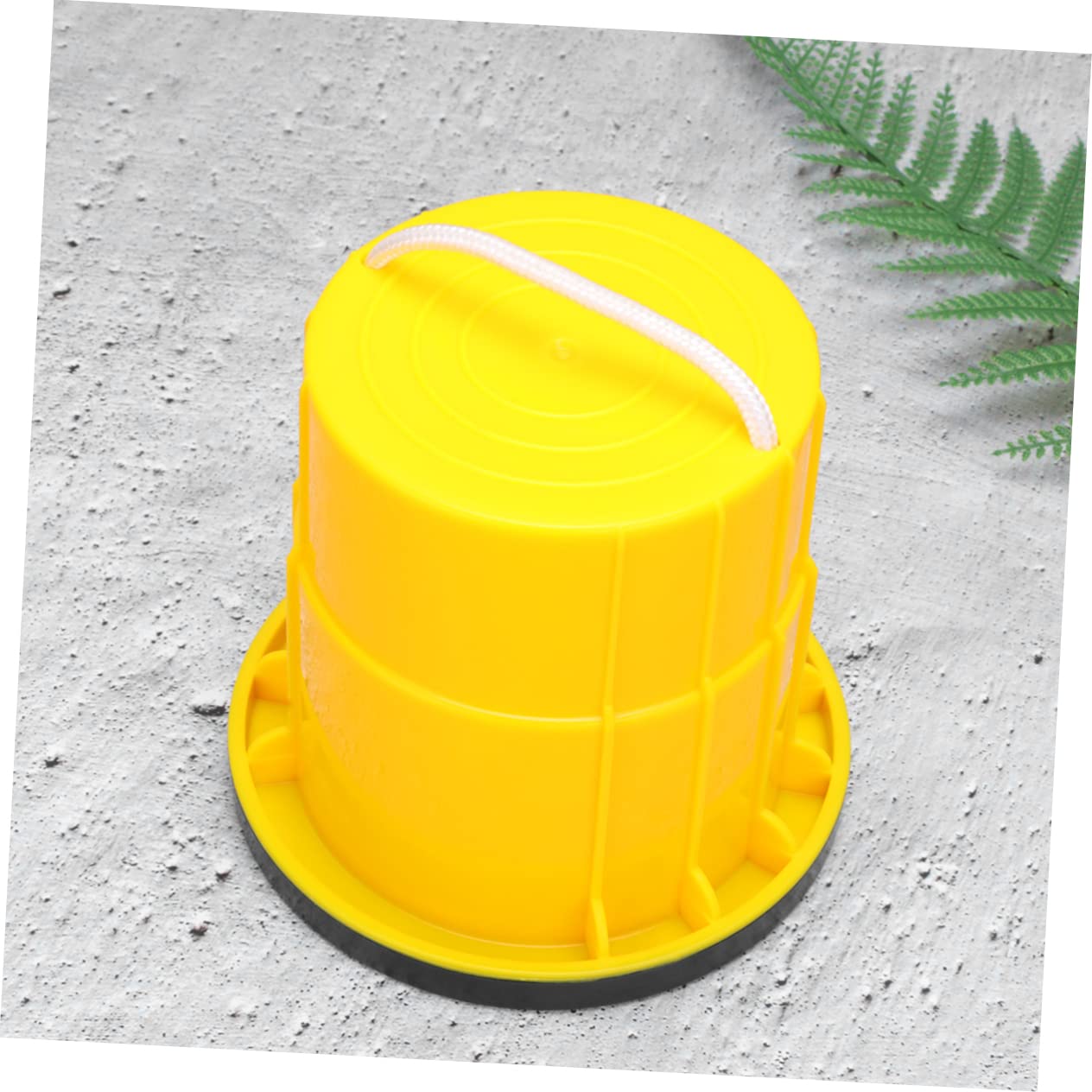 BESPORTBLE 2pcs Outdoor Stilt Sensory Balance Trainers for Playground Fun Non Slip Design Develops Coordination for Garden Play Yellow