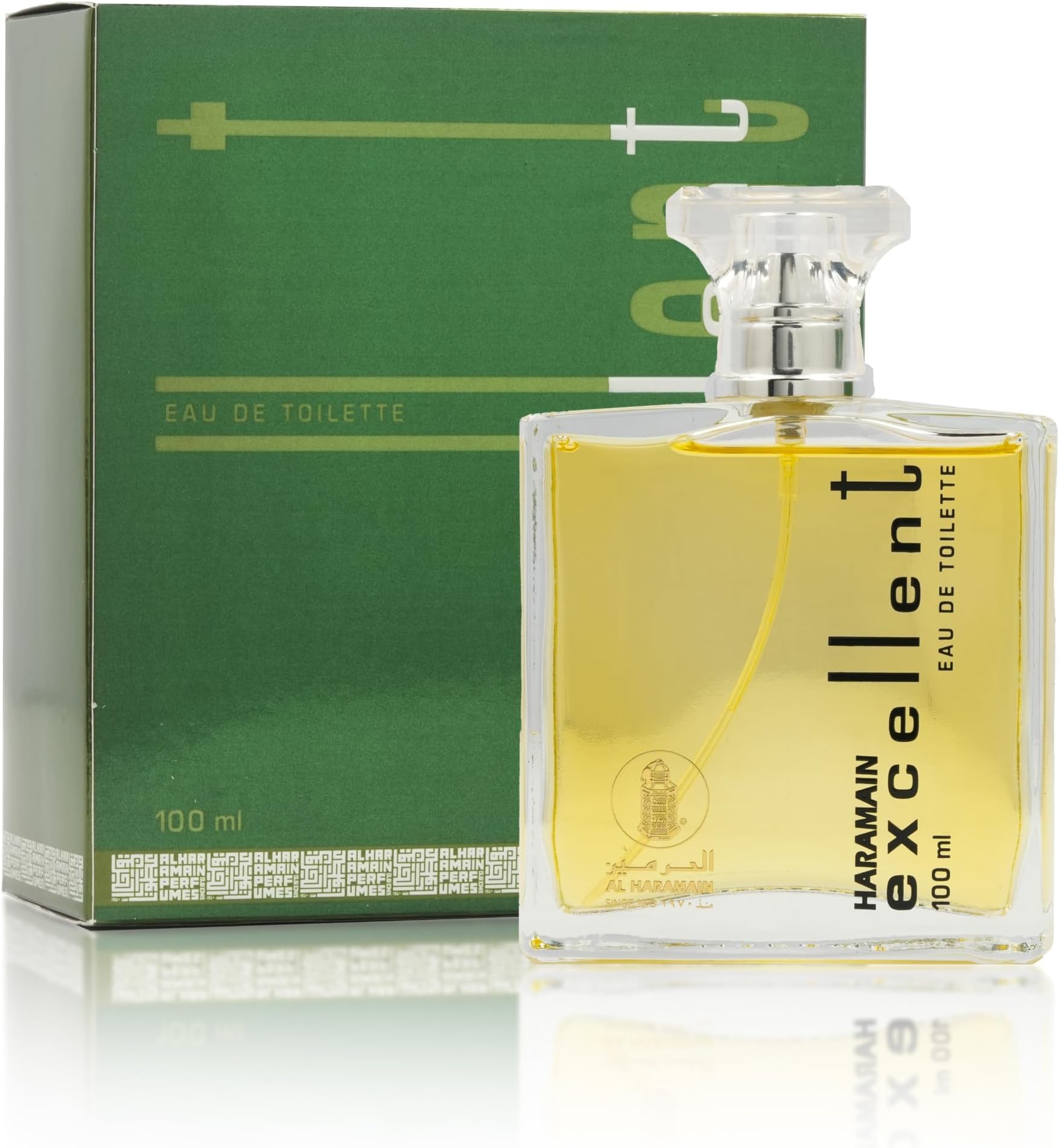 – Al Haramain Excellent Spray Men | Men Perfume | Long Lasting | Spicy Woody Scent | Aquatic Floral Fragrance | For Daily Wear or Special Occasions | Gift for Men | Versatile Appeal | 100 ml