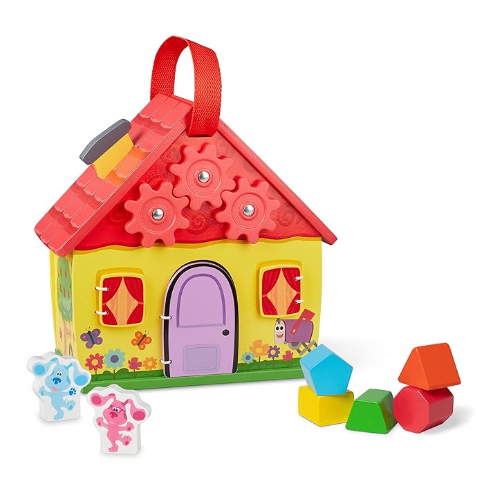 Buy Melissa & Doug Blue's Clues & You! Wooden TakeAlong House Shape
