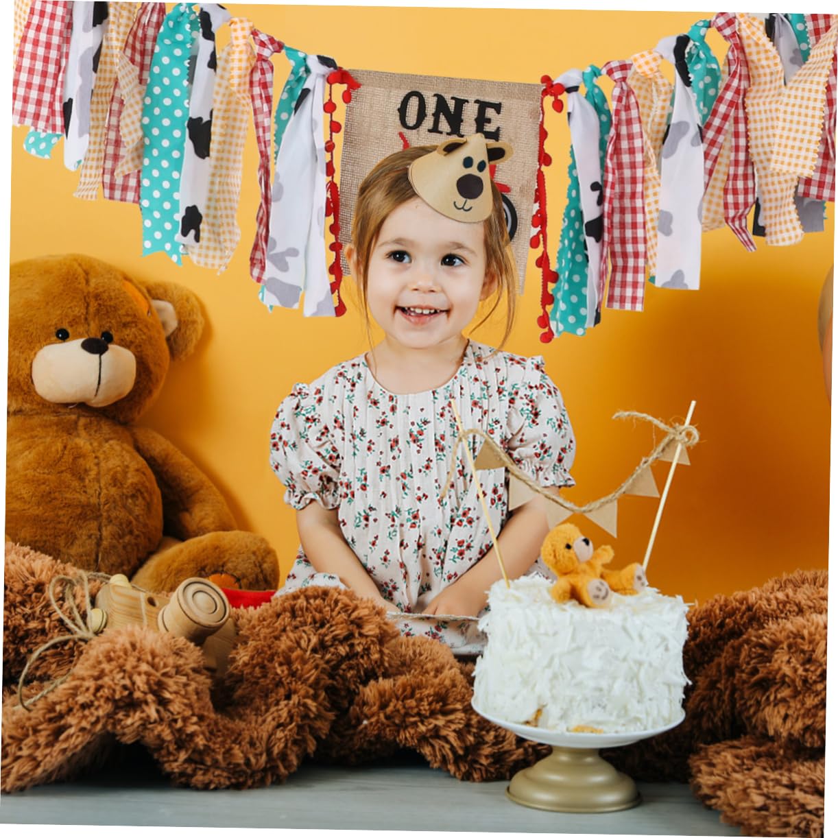 Vaguelly 3piezas Banderín Colgante De Fiesta De Cumpleaños Letras One Guirnalda De Colorida Para Decoración De Sillas Cumpleaños Infantiles Para Celebraciones De Metros
