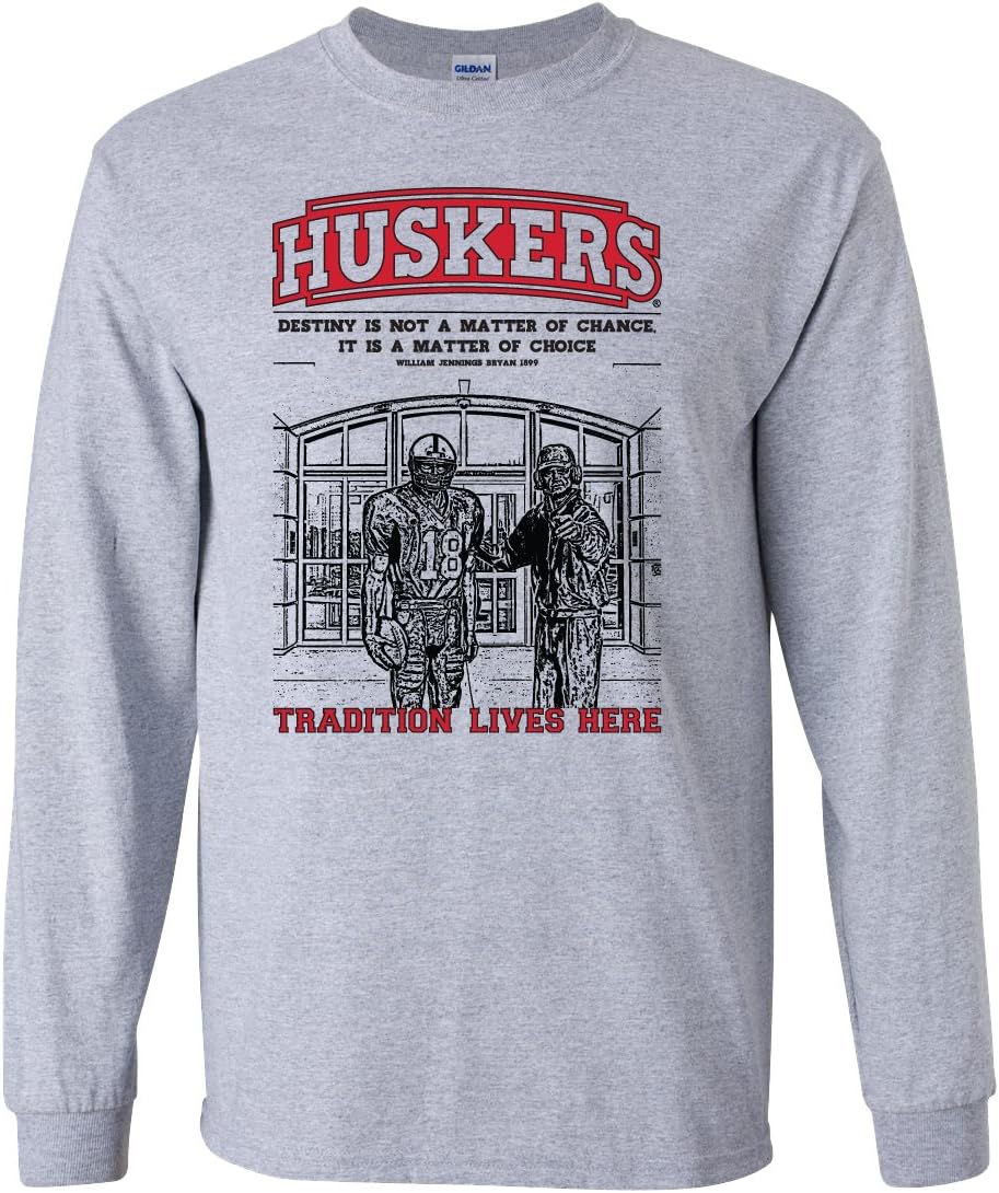 CornBorn Nebraska Huskers Apparel - Long Sleeve T-Shirts