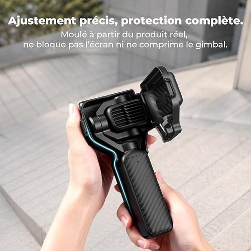 K&F CONCEPT Custodia Protettiva In PC Compatibile Con DJI Osmo Pocket 4P | Leggera Realizzata In PC Di Alta Qualità, Protegge Obiettivo, Gimbal E Schermo - 2