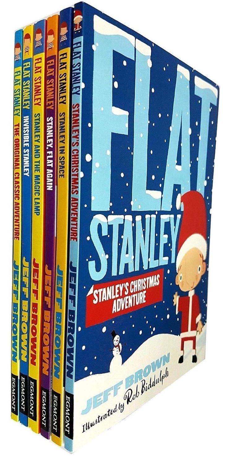 Flat Stanley 6 Book Collection Flat Stanley; Stanley, Flat Again