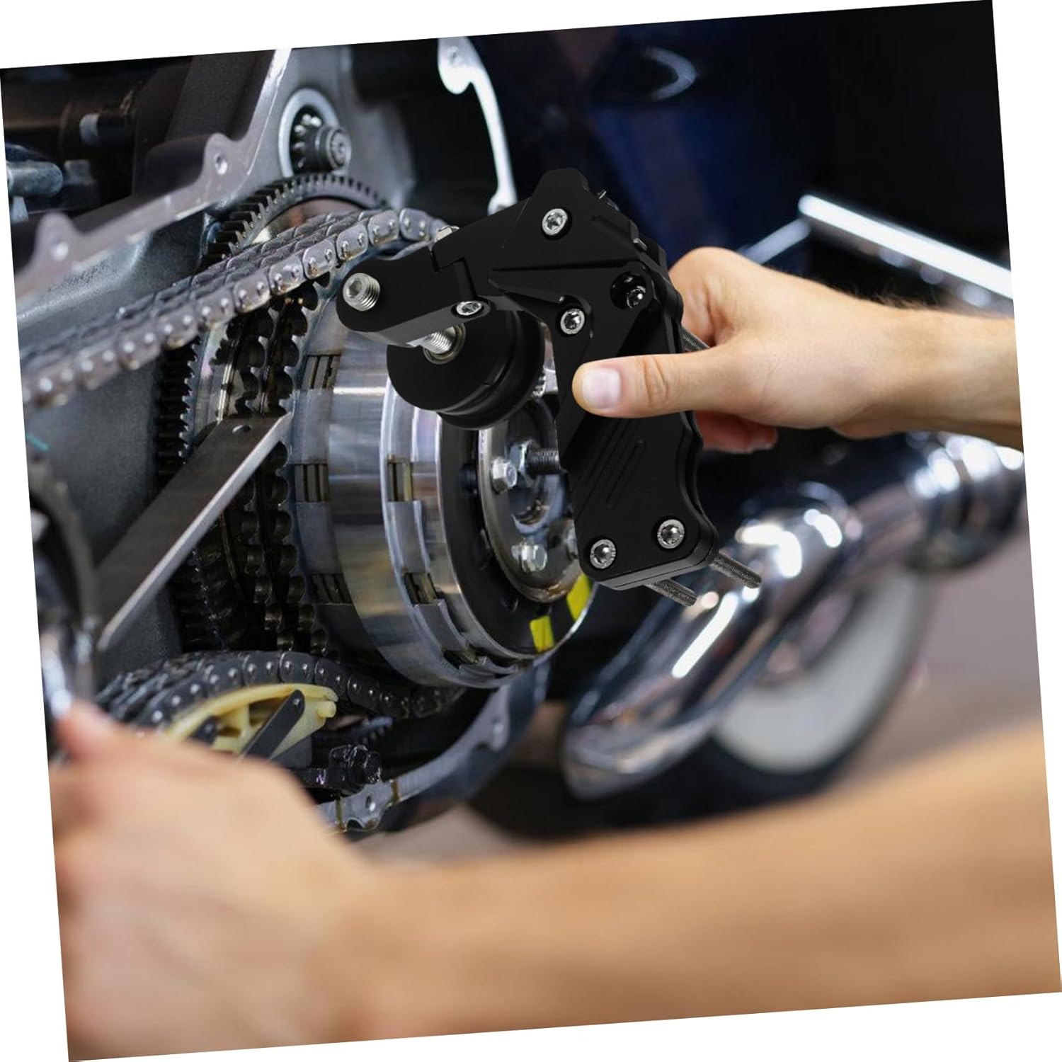 Chain Tensioner for Motorcycle Chain Adjuster Fit for Motorcycles Material for Enhanced Stability and Safety